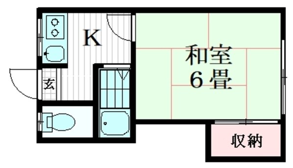 佼和荘の物件間取画像